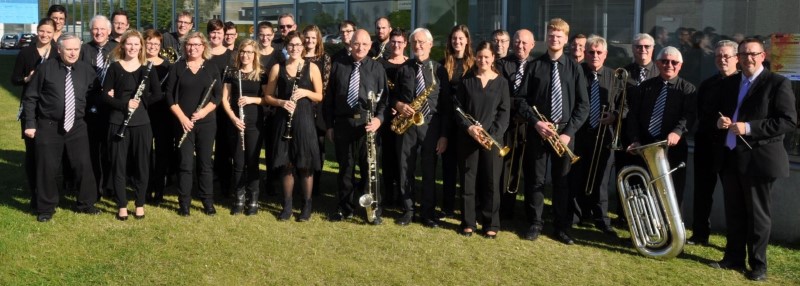 Het Oudenaards Harmonieorkest 2019 met Dirigent Rudy Lareu